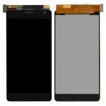 Lcd With Touch Screen For Huawei Ascend D2 Black By - Maxbhi Com