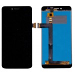 Lcd With Touch Screen For Intex Aqua Genx Black By - Maxbhi Com