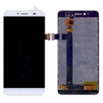 Lcd With Touch Screen For Intex Aqua Genx White By - Maxbhi Com