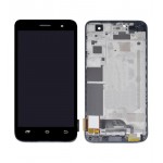 Lcd With Touch Screen For Karbonn Titanium Mach Two S360 Black By - Maxbhi Com