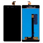 Lcd With Touch Screen For Lava Iris X10 Black By - Maxbhi Com