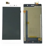 Lcd With Touch Screen For Leagoo Elite 2 White By - Maxbhi Com