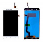 Lcd With Touch Screen For Lenovo K5 Note Silver By - Maxbhi Com