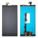 Lcd With Touch Screen For Lenovo K80 Silver By - Maxbhi Com