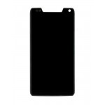 LCD with Touch Screen for Motorola Luge - Black
