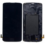 Lcd With Touch Screen For Lg K8 Black By - Maxbhi Com