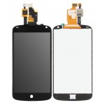 Lcd With Touch Screen For Lg Nexus 4 E960 Black By - Maxbhi Com