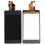 Lcd With Touch Screen For Lg Optimus G E975 White By - Maxbhi Com