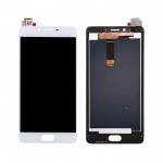 Lcd With Touch Screen For Meizu Mx5 Silver By - Maxbhi Com