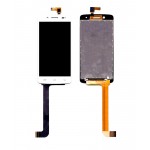 Lcd With Touch Screen For Micromax A121 Canvas Elanza 2 White By - Maxbhi Com