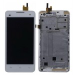 Lcd With Touch Screen For Micromax A190 Canvas Hd Plus White By - Maxbhi Com