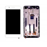 Lcd With Touch Screen For Micromax Canvas Hue 2 A316 White By - Maxbhi Com