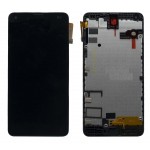 Lcd With Touch Screen For Microsoft Lumia 550 Black By - Maxbhi Com