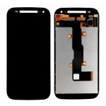 Lcd With Touch Screen For Motorola Moto E 2nd Gen Black By - Maxbhi Com