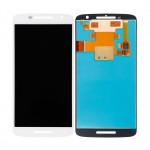 Lcd With Touch Screen For Motorola Moto X Play 16gb White By - Maxbhi Com