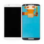 Lcd With Touch Screen For Motorola Moto X Play 32gb White By - Maxbhi Com