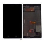 Lcd With Touch Screen For Nokia X2 Rm1013 Green By - Maxbhi Com