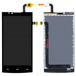 Lcd With Touch Screen For Philips S398 Black By - Maxbhi Com