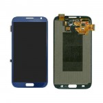 Lcd With Touch Screen For Samsung Galaxy Note Ii N7100 Blue By - Maxbhi Com