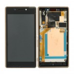 LCD with Touch Screen for Sony D 2403 Black