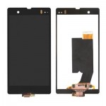 Lcd With Touch Screen For Sony Ericsson L36h Black By - Maxbhi Com