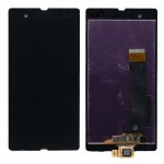 Lcd With Touch Screen For Sony Ericsson Xperia Z L36a C6606 Black By - Maxbhi Com