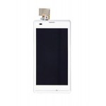 Lcd With Touch Screen For Sony Xperia L White By - Maxbhi.com