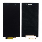 Lcd With Touch Screen For Sony Xperia Z1 Black By - Maxbhi Com