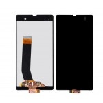 Lcd With Touch Screen For Sony Xperia Z Lt36 White By - Maxbhi Com
