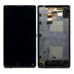 Lcd With Touch Screen For Sony Xperia Zl Lte Black By - Maxbhi Com