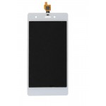 LCD with Touch Screen for Wiko Pulp - White
