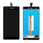 Lcd With Touch Screen For Wiko Pulp 4g Black By - Maxbhi Com
