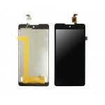 Lcd With Touch Screen For Wiko Rainbow Lite 4g Coral By - Maxbhi Com