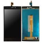 Lcd With Touch Screen For Wiko Ridge 4g Black Grey By - Maxbhi Com