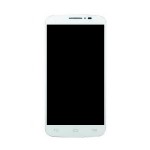 Lcd With Touch Screen For Alcatel 7040f White By - Maxbhi Com