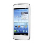 LCD with Touch Screen for Alcatel OT-997D - White