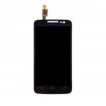 Lcd With Touch Screen For Alcatel One Touch Evolve Black By - Maxbhi.com