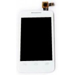 Lcd With Touch Screen For Alcatel One Touch Pixi White By - Maxbhi Com