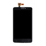 Lcd With Touch Screen For Alcatel One Touch Scribe Easy 8000d With Dual Sim Black By - Maxbhi.com