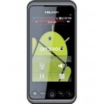 LCD with Touch Screen for Celkon A1 - Black