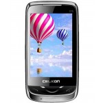 LCD with Touch Screen for Celkon C75 - Black