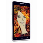 LCD with Touch Screen for Celkon Monalisa 5 - Black