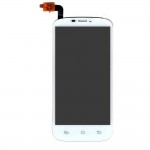 Lcd With Touch Screen For Celkon A119 Signature Hd White By - Maxbhi.com