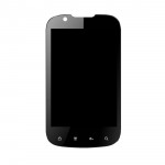 Lcd With Touch Screen For Celkon A77 Black By - Maxbhi Com