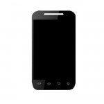 Lcd With Touch Screen For Celkon C7070 Black By - Maxbhi Com