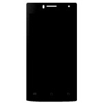 Lcd With Touch Screen For Celkon Campus Crown Q40 White By - Maxbhi Com