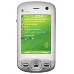 LCD with Touch Screen for HTC P3600i - Silver