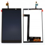 Lcd With Touch Screen For Hp Slate6 Voicetab Black By - Maxbhi Com