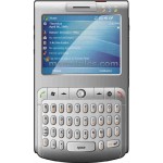 LCD with Touch Screen for i-mate JAQ - Silver
