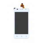 Lcd With Touch Screen For Karbonn A10 White By - Maxbhi.com
